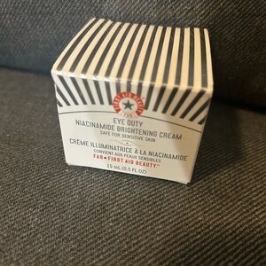BRAND NEW First Aid Beauty Eye Duty Niacinamide Brightening Cream - 15ml/.5oz